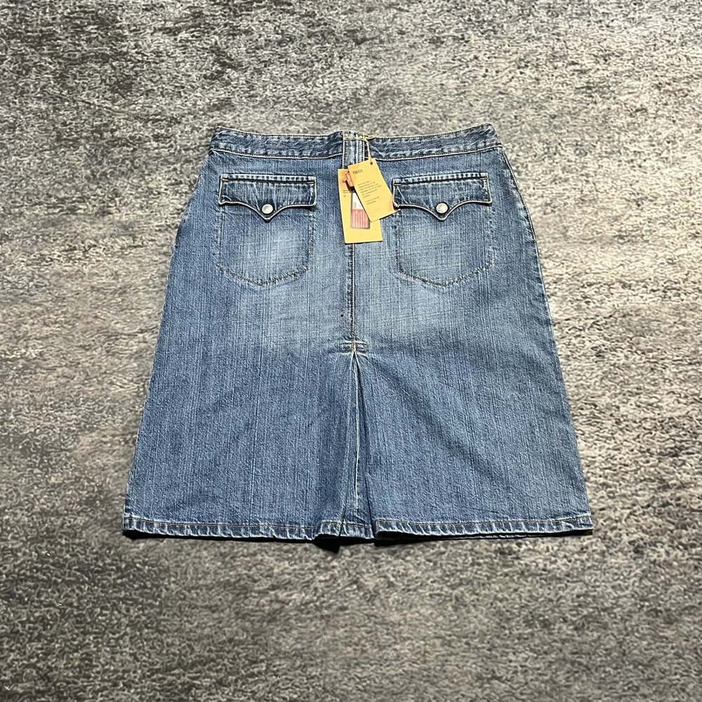 Vintage Levi's Skirt Denim Womens 32 Blue Cute‎ Baddie Preppy Y2K